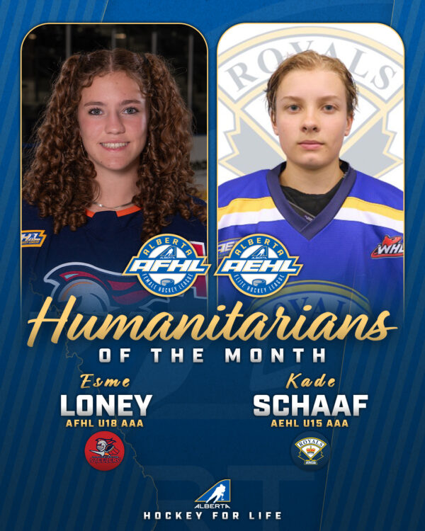 Loney, Schaaf named Humanitarians of the Month for December